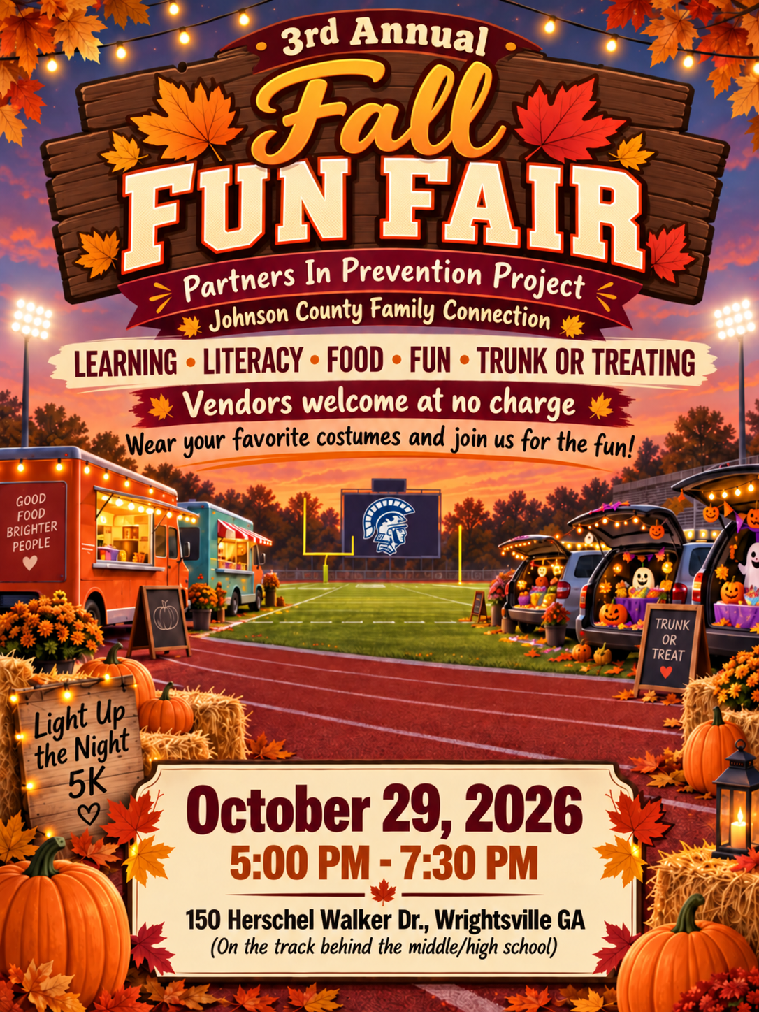 3rd Annual Fall Fun Fair — October 29, 2026